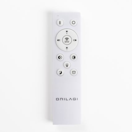 Brilagi - LED luster s mogućnošću prigušivanja na sajli FALCON II LED/99W/230V 3000-6500K Ø 60 cm crna + daljinsko upravljanje