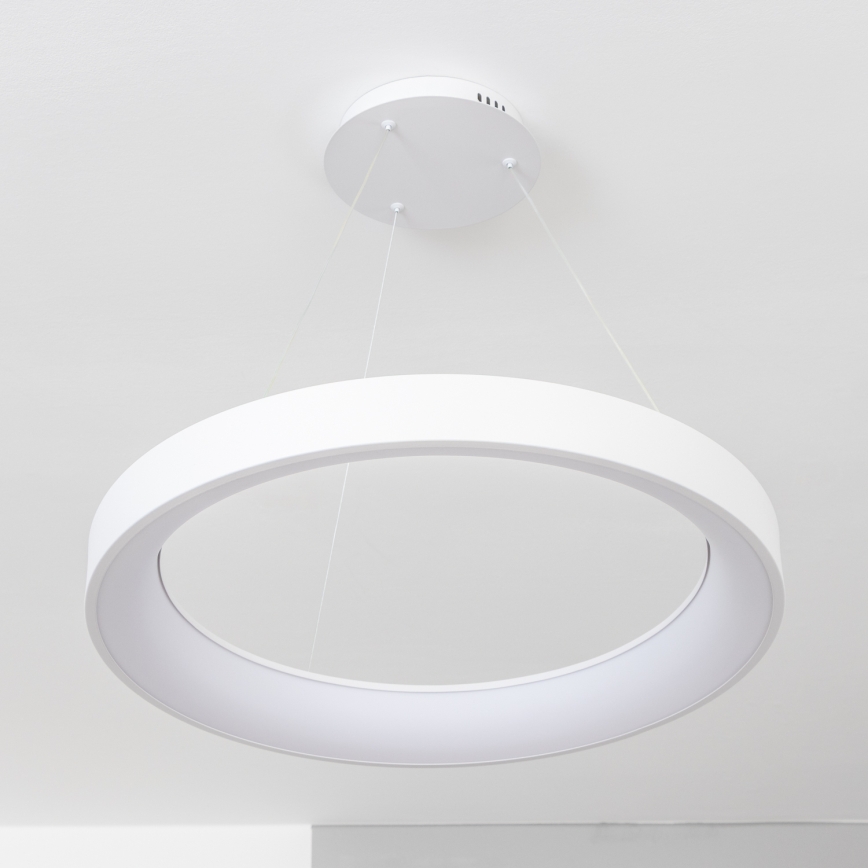 Brilagi - LED luster s mogućnošću prigušivanja na sajli FALCON II LED/99W/230V 3000-6500K Ø 60 cm bijela + daljinski upravljač