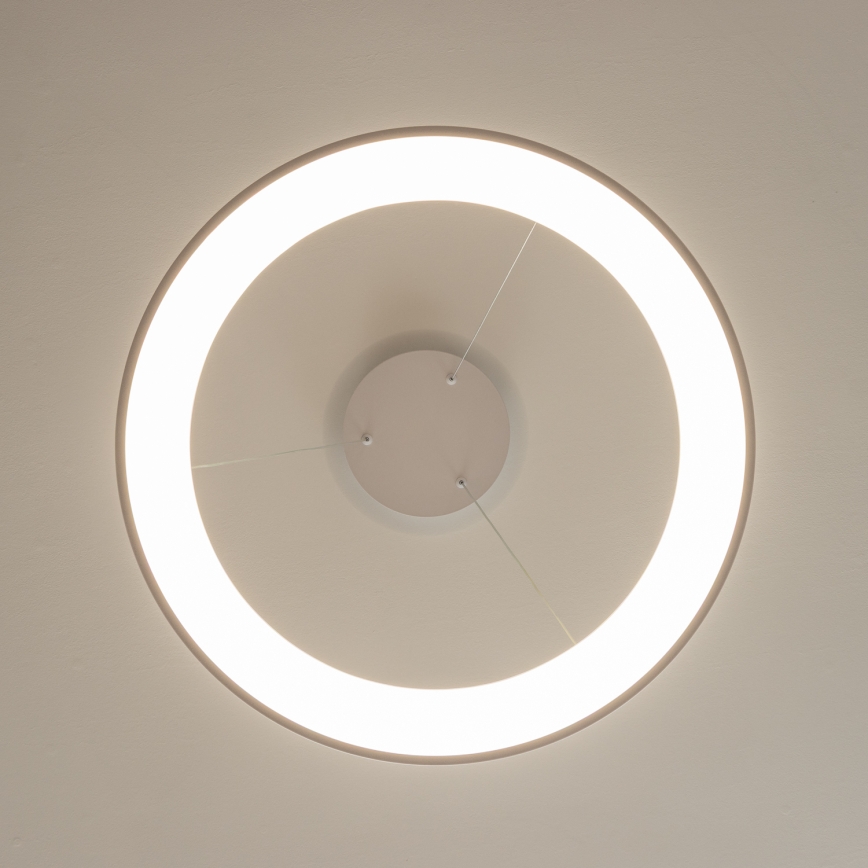 Brilagi - LED luster s mogućnošću prigušivanja na sajli FALCON II LED/99W/230V 3000-6500K Ø 60 cm bijela + daljinski upravljač