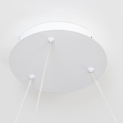 Brilagi - LED luster s mogućnošću prigušivanja na sajli FALCON II LED/99W/230V 3000-6500K Ø 60 cm bijela + daljinski upravljač