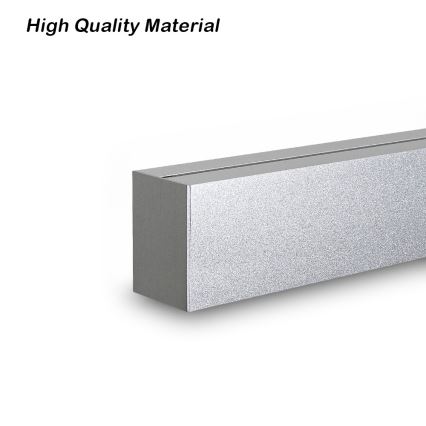 Brilagi - LED Luster na sajli SLEEKLINE LED/40W/230V 3000/4500/6000K srebrna