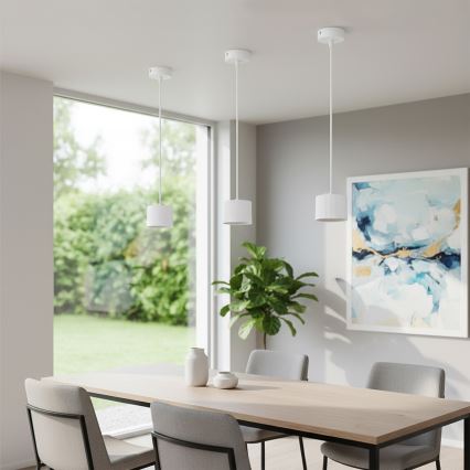 Brilagi - LED Luster na sajli STRIPY 1xGX53/15W/230V bijela