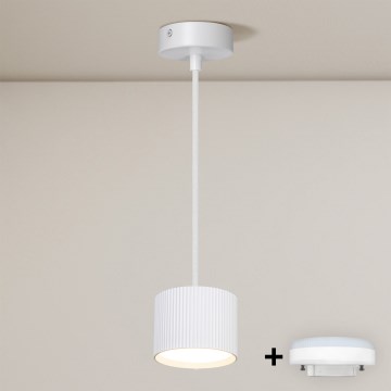 BRILAGI - LED Luster na sajli STRIPY 1xGX53/15W/230V pr. 82 mm bijela