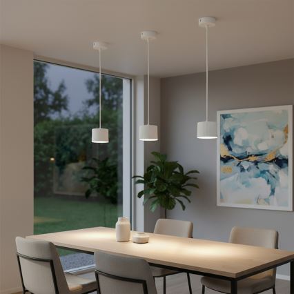 BRILAGI - LED Luster na sajli STRIPY 1xGX53/15W/230V pr. 82 mm bijela