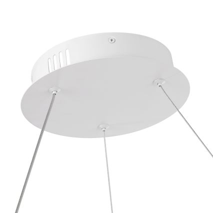 Brilagi - LED prigušivi luster na sajli TWISTER LED/105W/230V 3000-6000K Ø 100 cm bijela + daljinski upravljač