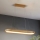 Brilagi - LED luster na sajli UMEA WOOD LED/30W/230V 70x20 cm drvo