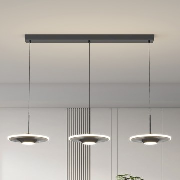 Brilagi - LED luster na sajli VERANO 3xLED/15W/230V