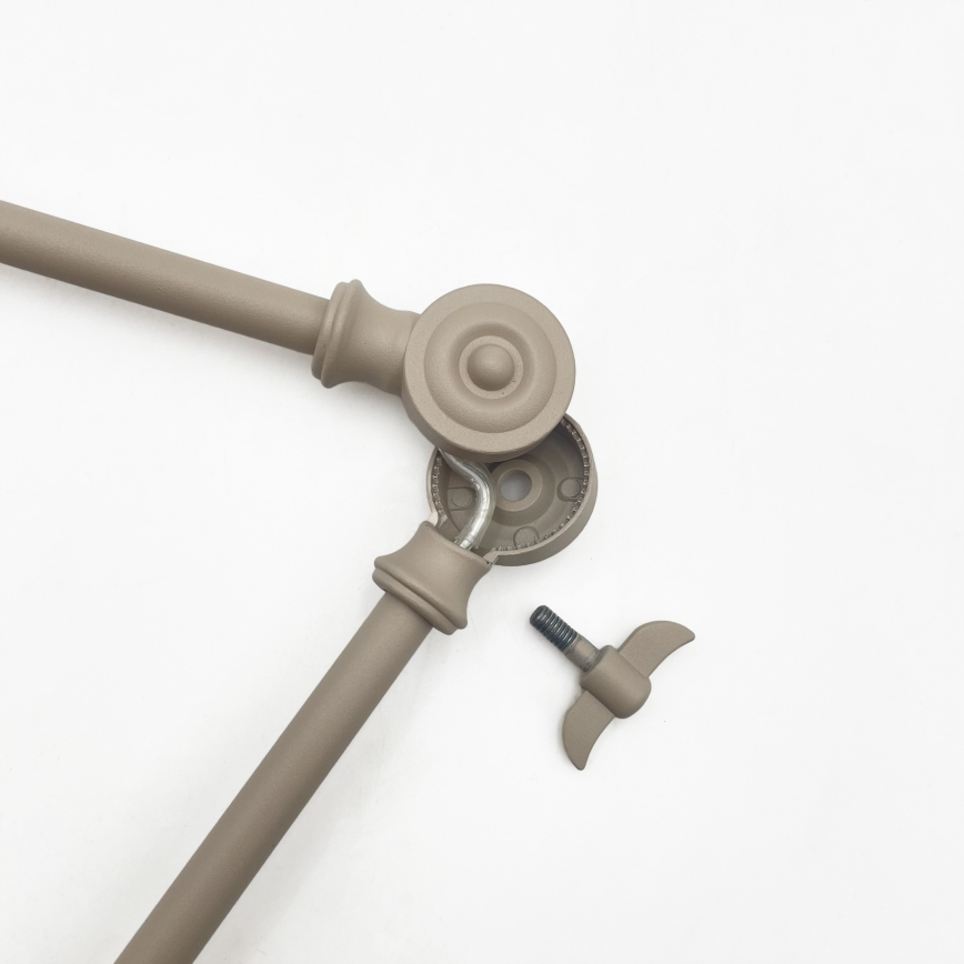 Brilagi - LED luster na stalku IRONBEAM 1xE27/60W/230V bež