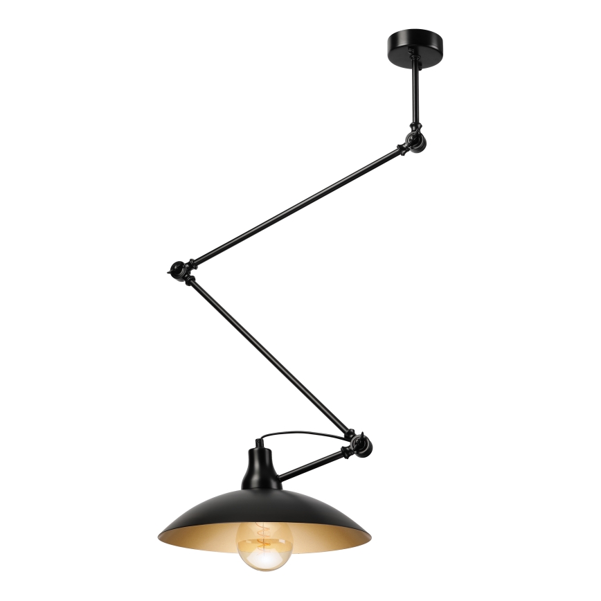Brilagi - LED luster na štapu IRONBEAM 1xE27/60W/230V crni