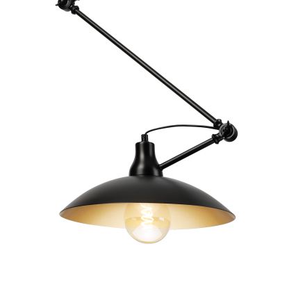 Brilagi - LED luster na štapu IRONBEAM 1xE27/60W/230V crni