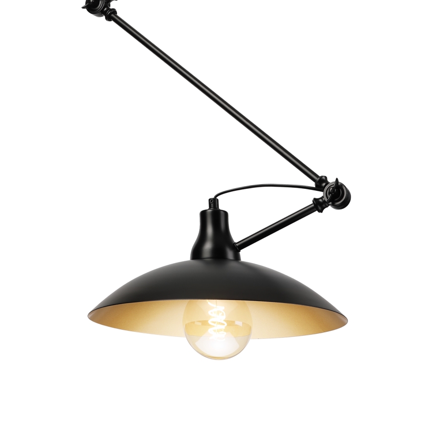 Brilagi - LED luster na štapu IRONBEAM 1xE27/60W/230V crni