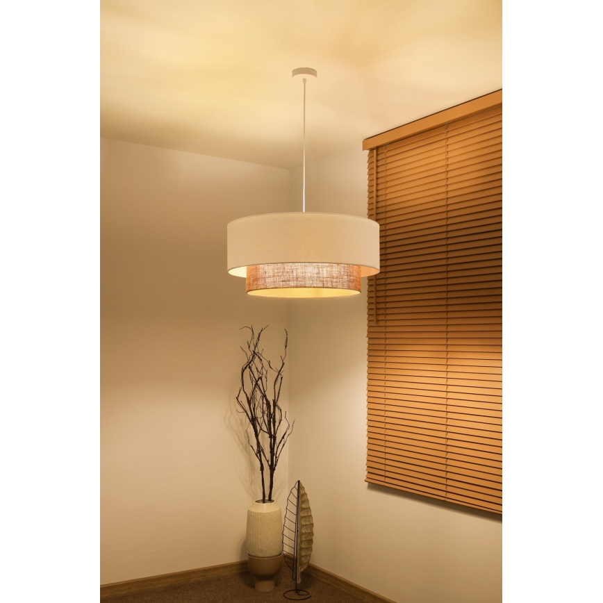 Brilagi - LED luster na užetu BOHO STIL 3xE27/15W/230V Ø 60 cm