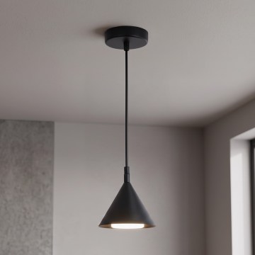 BRILAGI - LED Luster na užetu CONE SINGLE 1xGX53/15W/230V crna