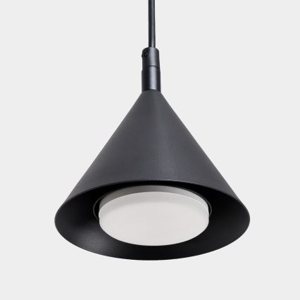 BRILAGI - LED Luster na užetu CONE SINGLE 1xGX53/15W/230V crna