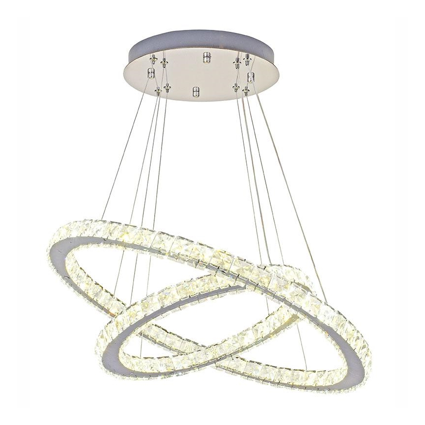 Brilagi - LED luster s prigušivanjem na sajli COSMOWAVE LED/115W/230V 3000-6500K + daljinski upravljač