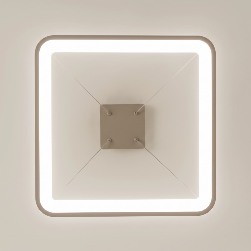 BRILAGI - LED prigušivi luster na lanku FALCON SLIM LED/50W/230V 3000-6500K 50x50 cm bež + daljinski upravljač