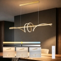 BRILAGI - LED luster s mogućnošću prigušivanja na sajli SIGNATURE LED/50W/230V 3000-6000K 120 cm zlatna + daljinsko upravljanje