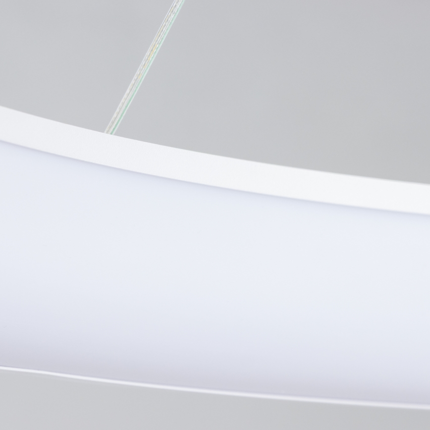 Brilagi - LED luster s mogućnošću prigušivanja na sajli FALCON II LED/108W/230V 3000-6500K Ø 80 cm bijela + daljinski upravljač