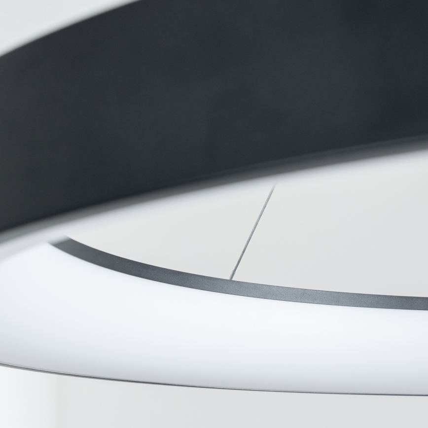 Brilagi - LED luster s prigušivanjem na sajli FALCON II LED/108W/230V 3000-6500K pr. 80 cm crna + daljinski upravljač