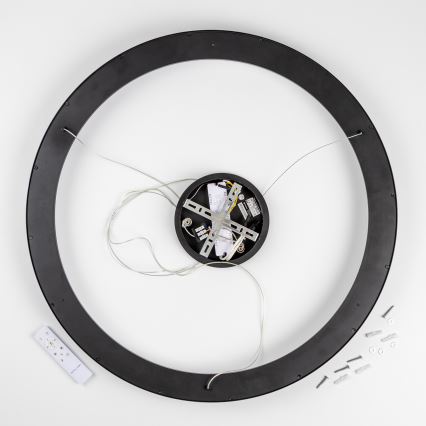 Brilagi - LED luster s prigušivanjem na sajli FALCON II LED/108W/230V 3000-6500K pr. 80 cm crna + daljinski upravljač