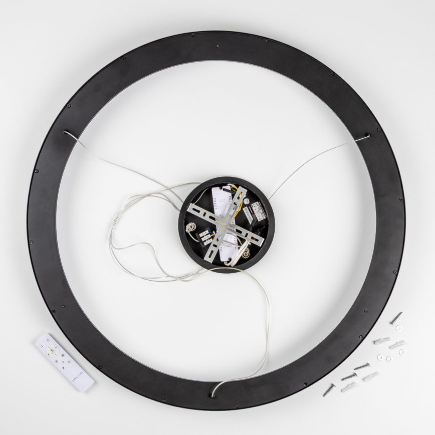 Brilagi - LED luster s prigušivanjem na sajli FALCON II LED/108W/230V 3000-6500K pr. 80 cm crna + daljinski upravljač