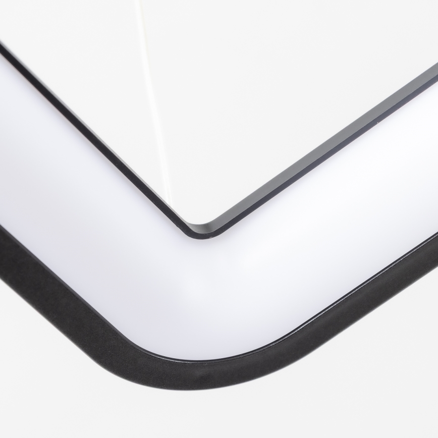 Brilagi - LED luster na sajli s mogućnošću prigušivanja FALCON SLIM LED/50W/230V 3000-6500K 50x50 cm crna + daljinski upravljač