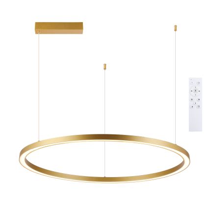 Brilagi - LED prigušivi luster na sajli PORTOFINO LED/60W/230V 3000-6000K Ø 80 cm zlatna + daljinski upravljač