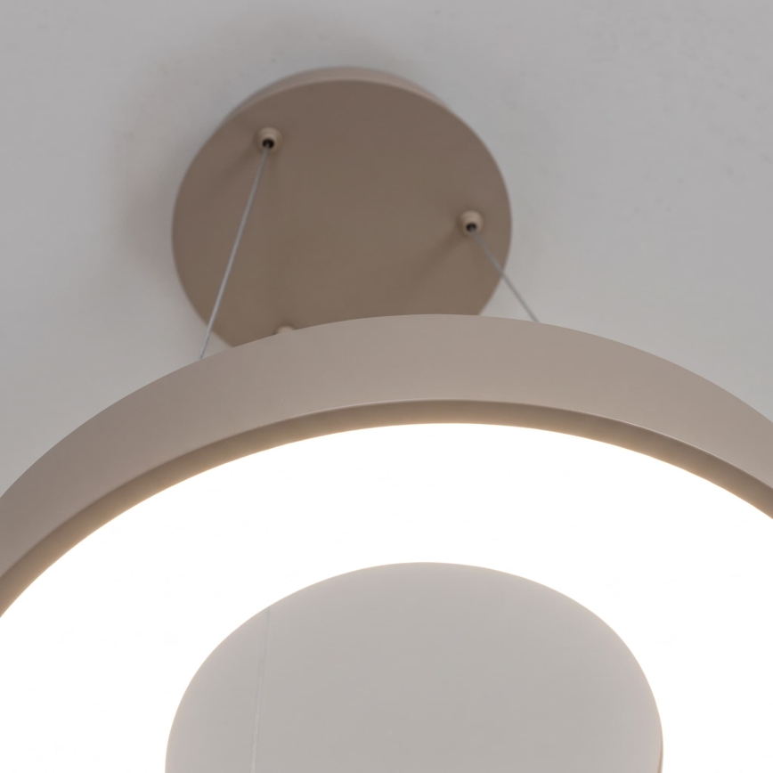 BRILAGI - LED luster na sajli s mogućnošću prigušivanja FALCON II LED/67W/230V 3000-6500K Ø 40 cm bež + daljinski upravljač