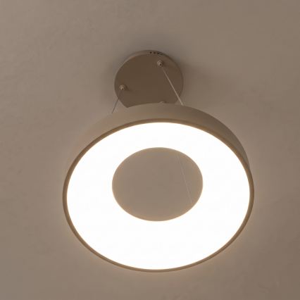 BRILAGI - LED luster na sajli s mogućnošću prigušivanja FALCON II LED/67W/230V 3000-6500K Ø 40 cm bež + daljinski upravljač