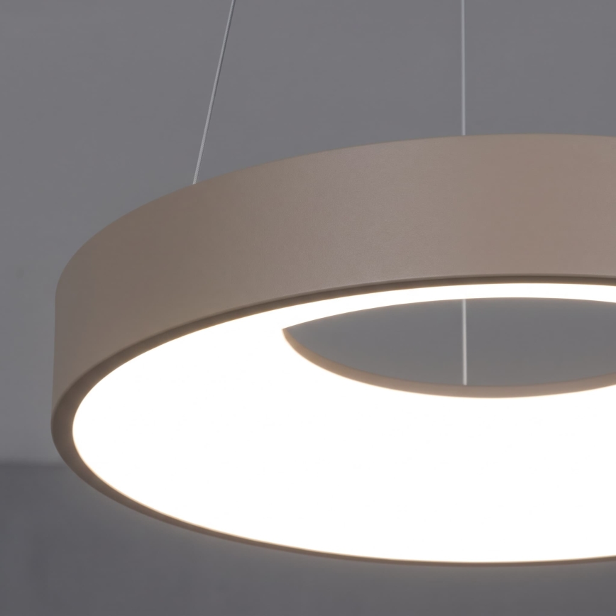 BRILAGI - LED luster na sajli s mogućnošću prigušivanja FALCON II LED/67W/230V 3000-6500K Ø 40 cm bež + daljinski upravljač