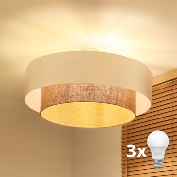 Brilagi - LED luster za površinsku montažu BOHO STIL 3xE27/45W/230V Ø 80 cm