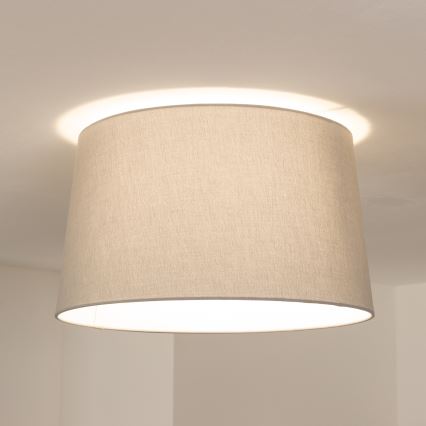 Brilagi - LED nadgradna stropna svjetiljka CERIA 1xE27/40W/230V, promjer 45 cm, siva