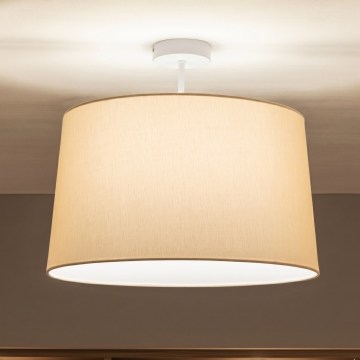 Brilagi - LED nadgradna stropna svjetiljka CERIA 1xE27/60W/230V Ø 45 cm bijela/bež