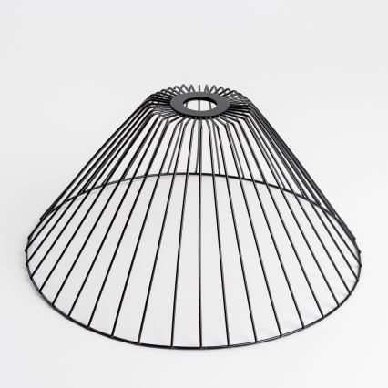 Brilagi - LED nadgradna stropna svjetiljka CERIA WIRE 1xE27/40W/230V Ø 45 cm crna/hrast