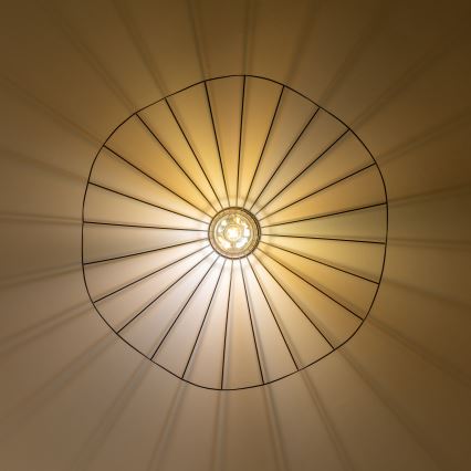 Brilagi - LED nadgradna stropna svjetiljka CERIA WIRE 1xE27/40W/230V Ø 80 cm crna