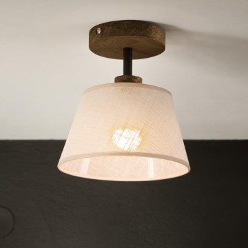 Brilagi - LED  Nadgradni luster ANTHONY 1xE14/60W/230V hrast/bež