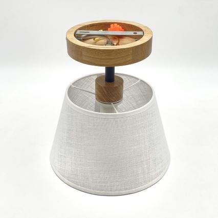Brilagi - LED  Nadgradni luster ANTHONY 1xE14/60W/230V hrast/bijela