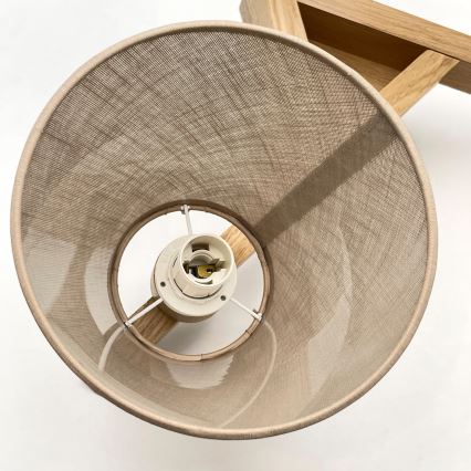 Brilagi - LED  Nadgradni luster ANTHONY 3xE14/40W/230V hrast/bež