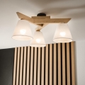 Brilagi - LED  Nadgradni luster ANTHONY 3xE14/40W/230V hrast/bijela