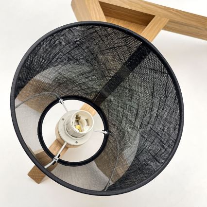 Brilagi - LED  Nadgradni luster ANTHONY 3xE14/40W/230V hrast/crna