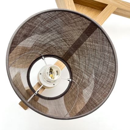 Brilagi - LED  Nadgradni luster ANTHONY 3xE14/40W/230V hrast/smeđa