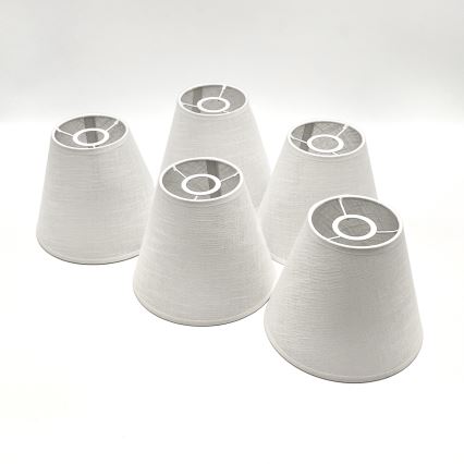 Brilagi - LED  Nadgradni luster ANTHONY 5xE14/40W/230V hrast/bijela
