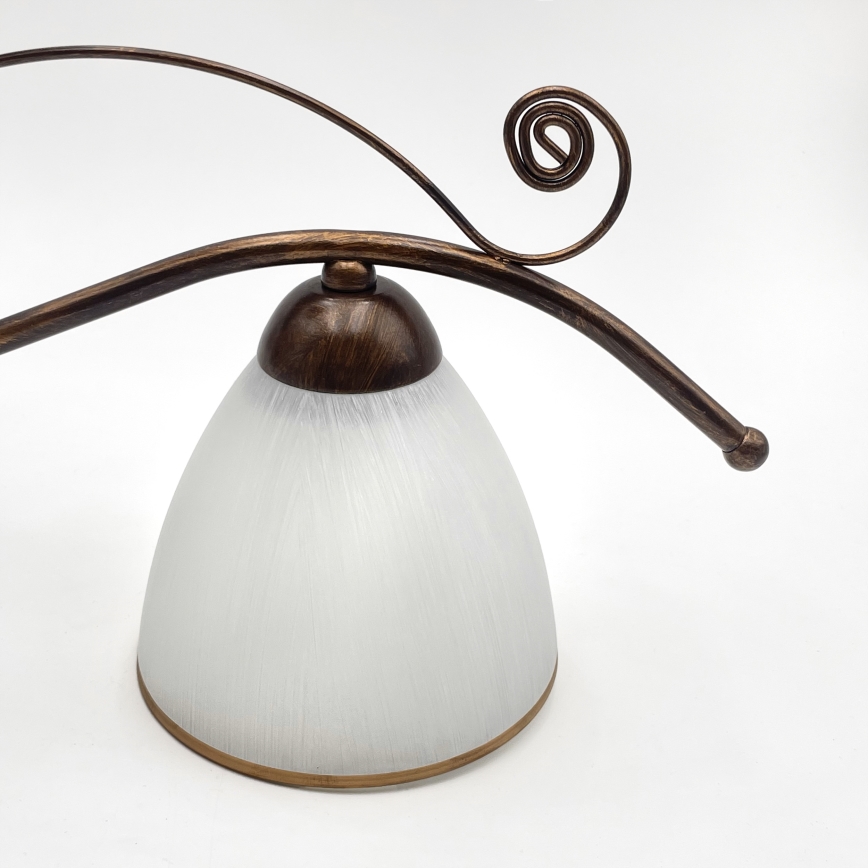 Brilagi - LED Nadgradni luster ANTICO 3xE27/60W/230V bronca patina