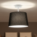 Brilagi - LED nadgradni luster CERIA, 1x E27/60W/230V, promjer 30 cm, bijela/crna
