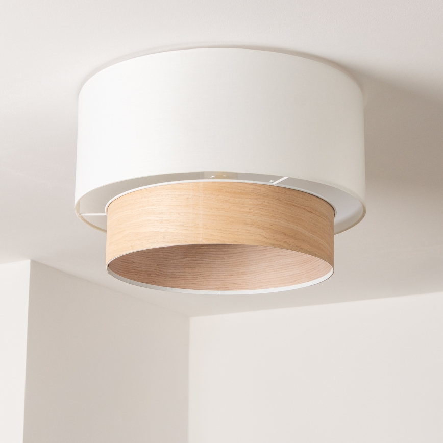 Brilagi - LED nadgradni luster CERIA 1xE27/40W/230V pr. 50 cm bijela/bež