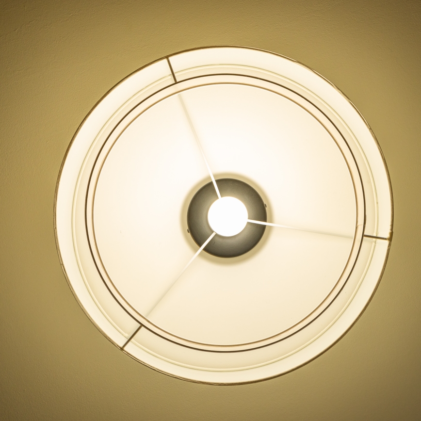 Brilagi - LED nadgradni luster CERIA 1xE27/40W/230V pr. 50 cm bijela/bež