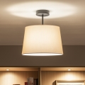 Brilagi - LED nadgradni luster CERIA 1xE27/60W/230V Ø 30 cm crna/bež
