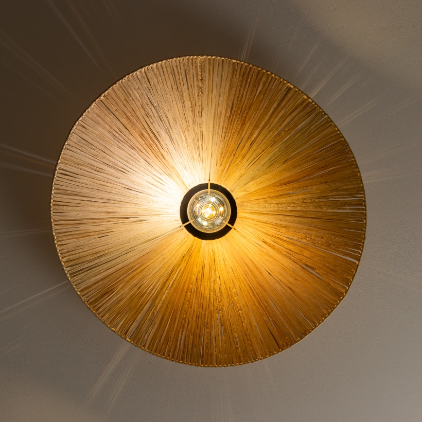 Brilagi - LED nadgradni luster CERIA BOHO 1xE27/40W/230V promjer 60 cm, rafija