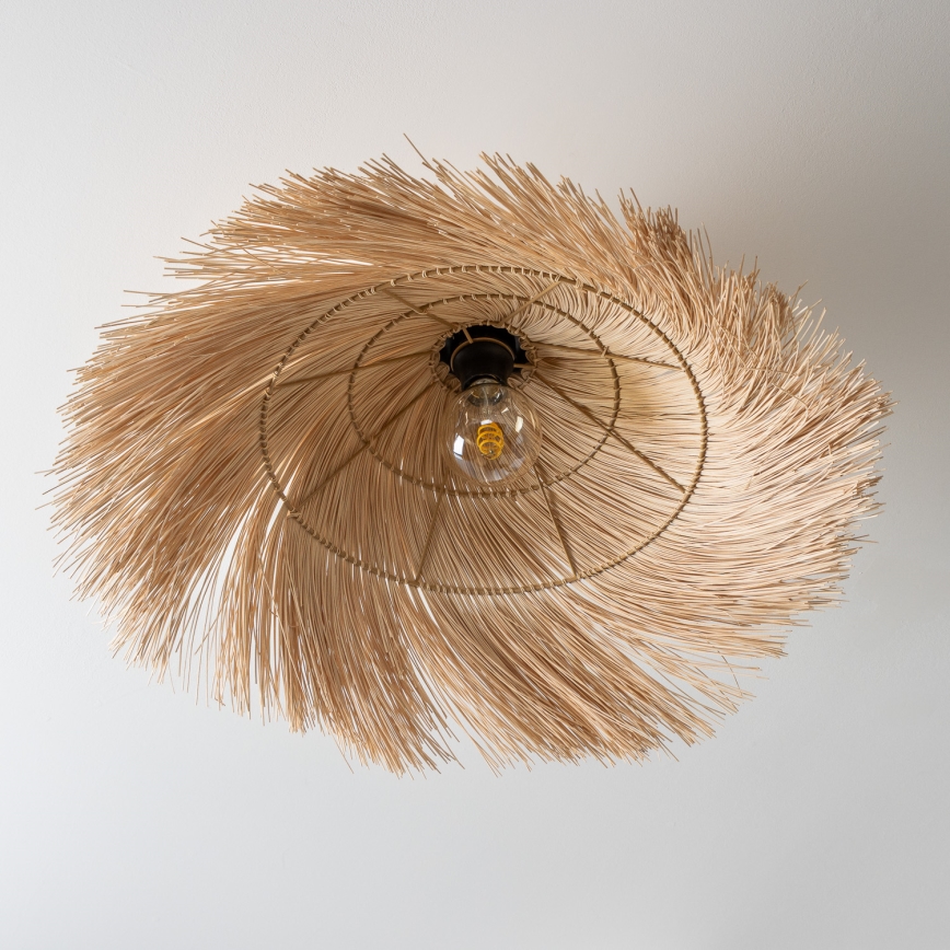 Brilagi - LED nadgradni luster CERIA BOHO 1xE27/40W/230V Ø 100 cm ratan