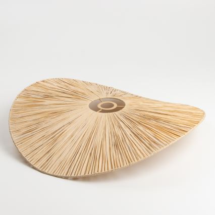 Brilagi - LED nadgradni luster CERIA BOHO 1xE27/40W/230V Ø 60 cm rafija/hrast